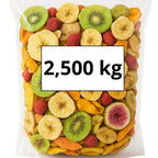 Mix Tropical com Banana, Jaca, Mamão, Kiwi, Maçã e Morango – Snack Crocante