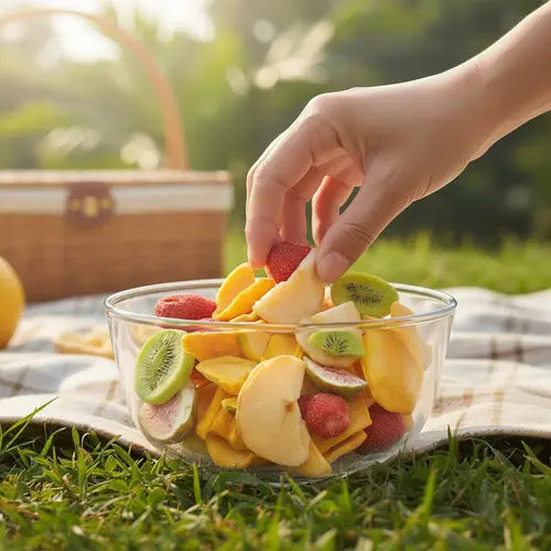 Kit Morango Liofilizado + Frutas Tropicais + Vegetais Crocantes Naturais