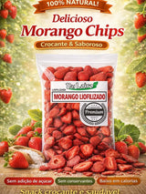 Kit Morango Liofilizado + Frutas Tropicais + Vegetais Crocantes Naturais