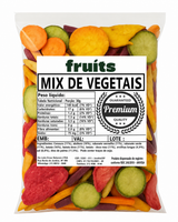 Mix Vegetais Liofilizados Chips